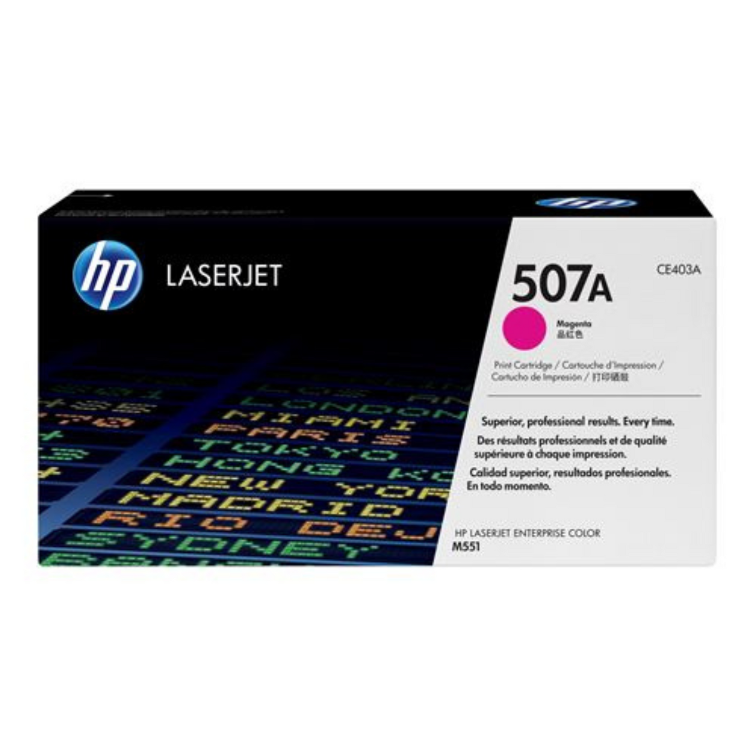 HP 507A Magenta (CE403A) - Toner d'encre original