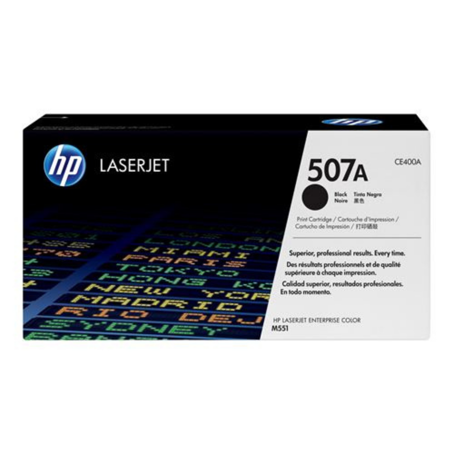 HP 507A Noir (CE400A) - Toner d'encre original