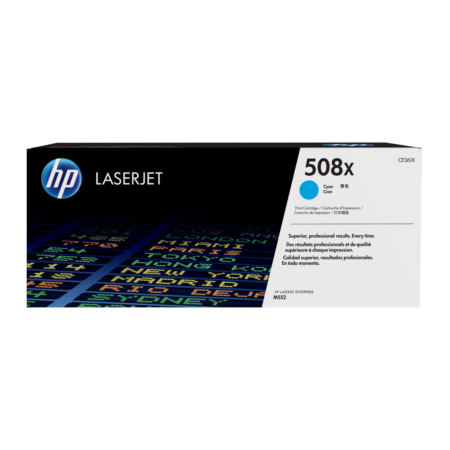 HP 508X Cyan (CF361X) - Toner d'encre original