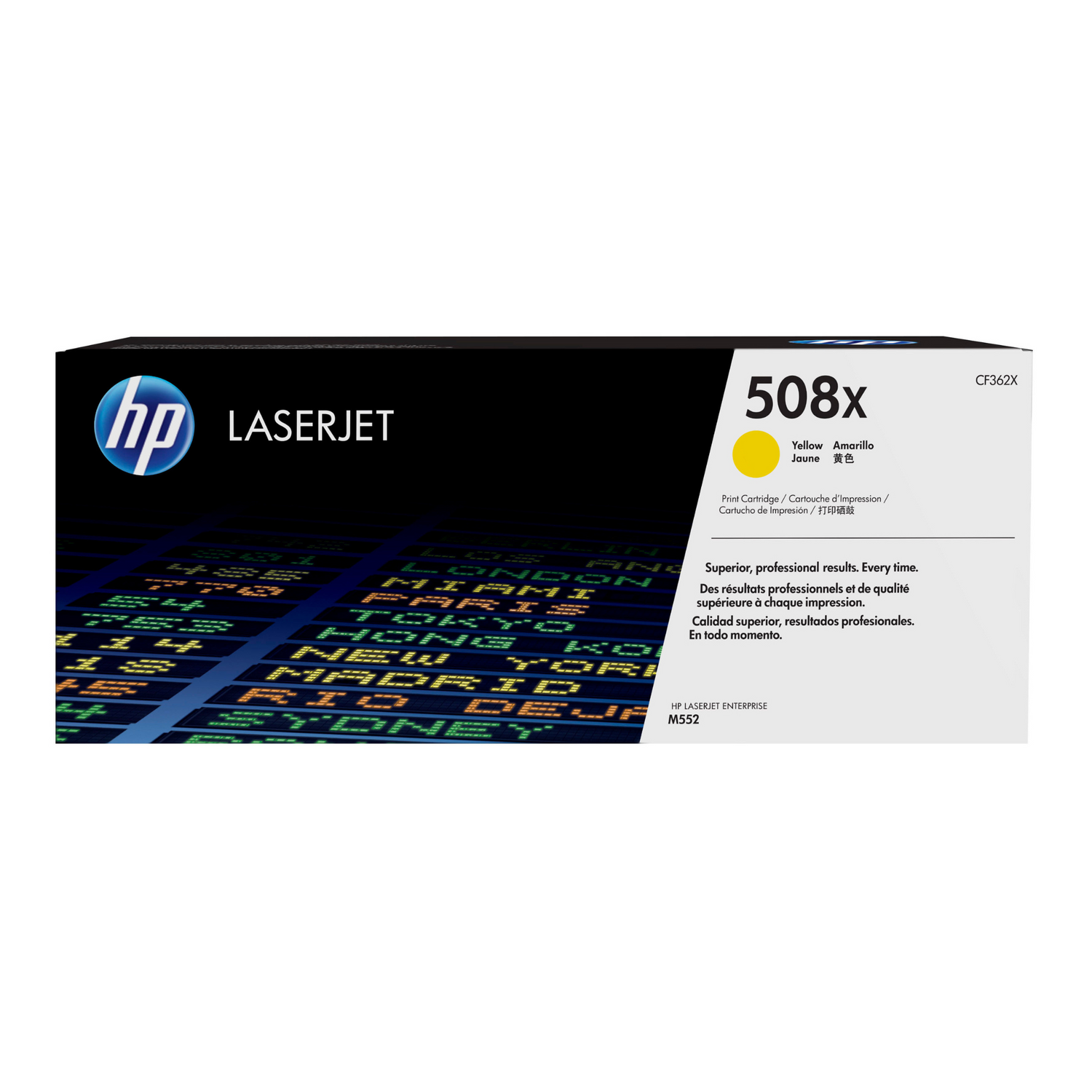 HP 508X Jaune (CF362X) - Toner d'encre original