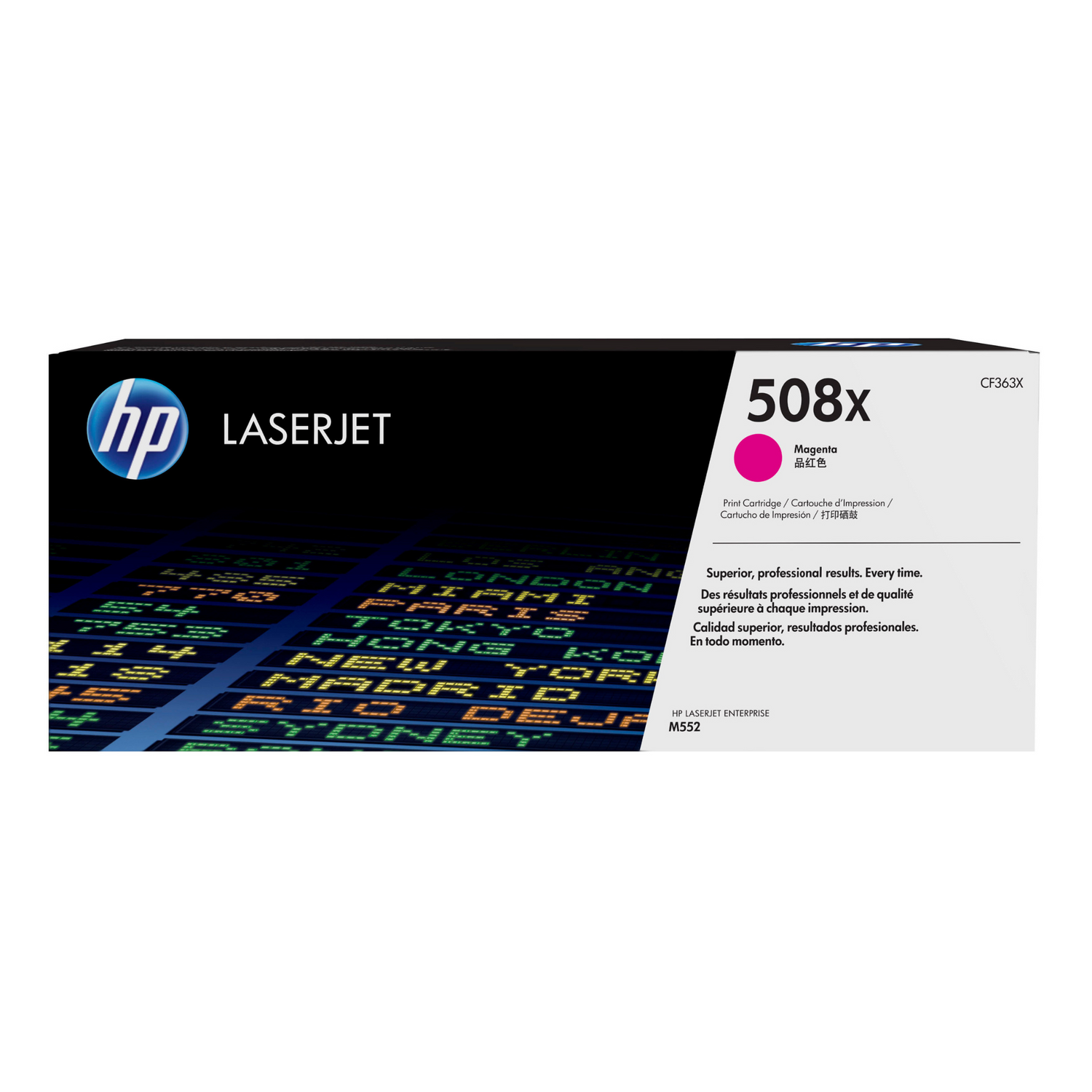 HP 508X Magenta (CF363X) - Toner d'encre original