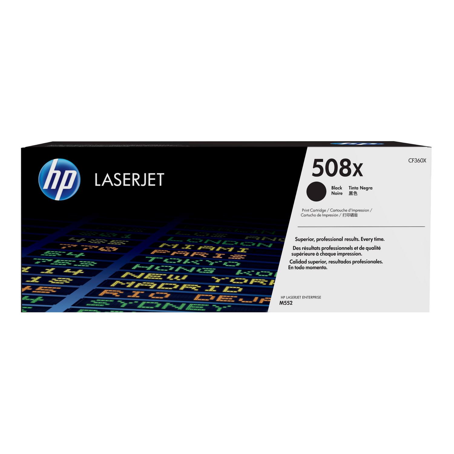 HP 508X Noir (CF360X) - Toner d'encre original