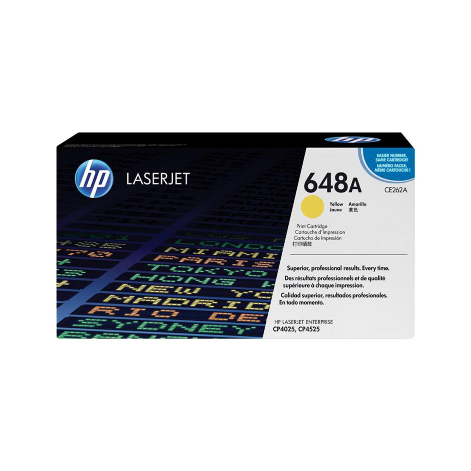 HP 648A Jaune (CE262A) - Toner d'encre original