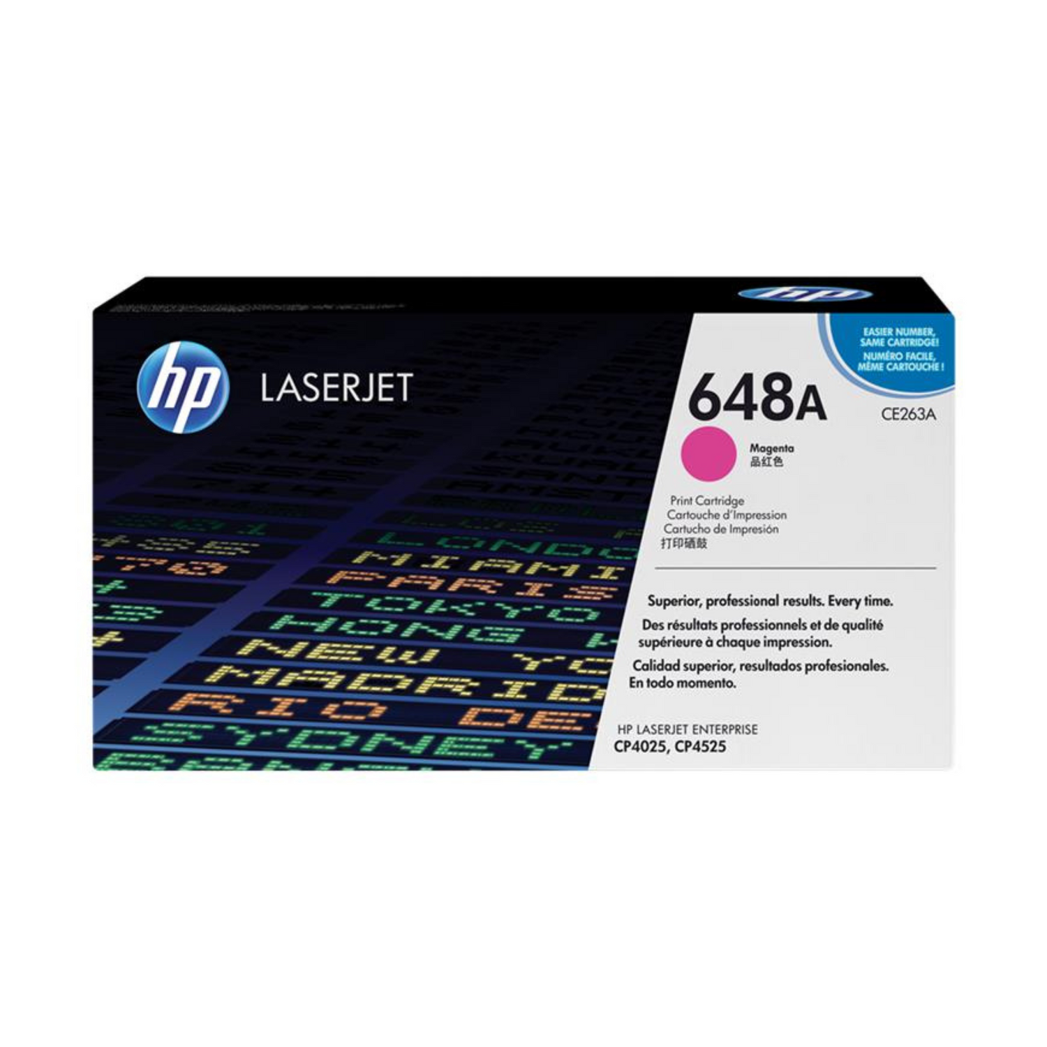 HP 648A Magenta (CE263A) - Toner d'encre original