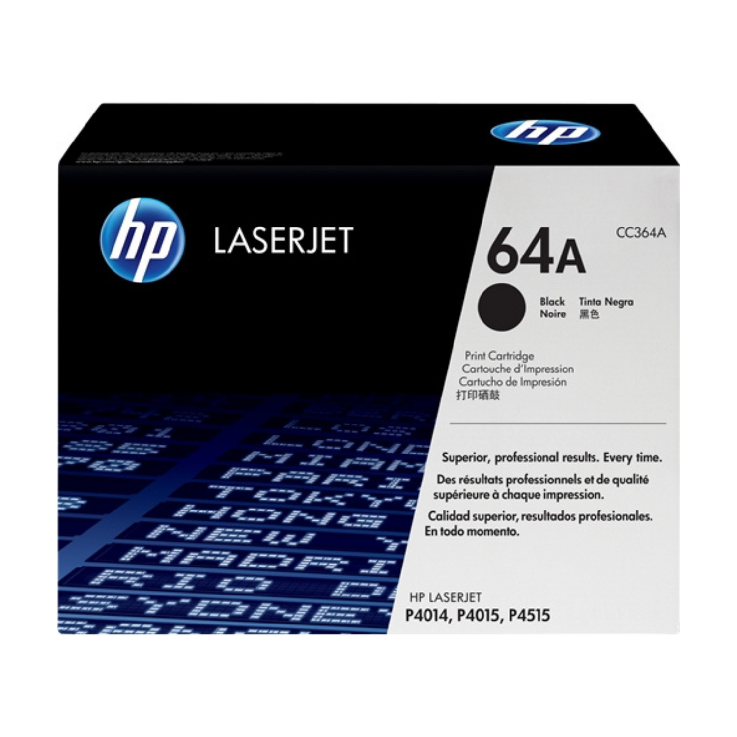 HP 64A Noir (CC364A) - Toner d'encre original
