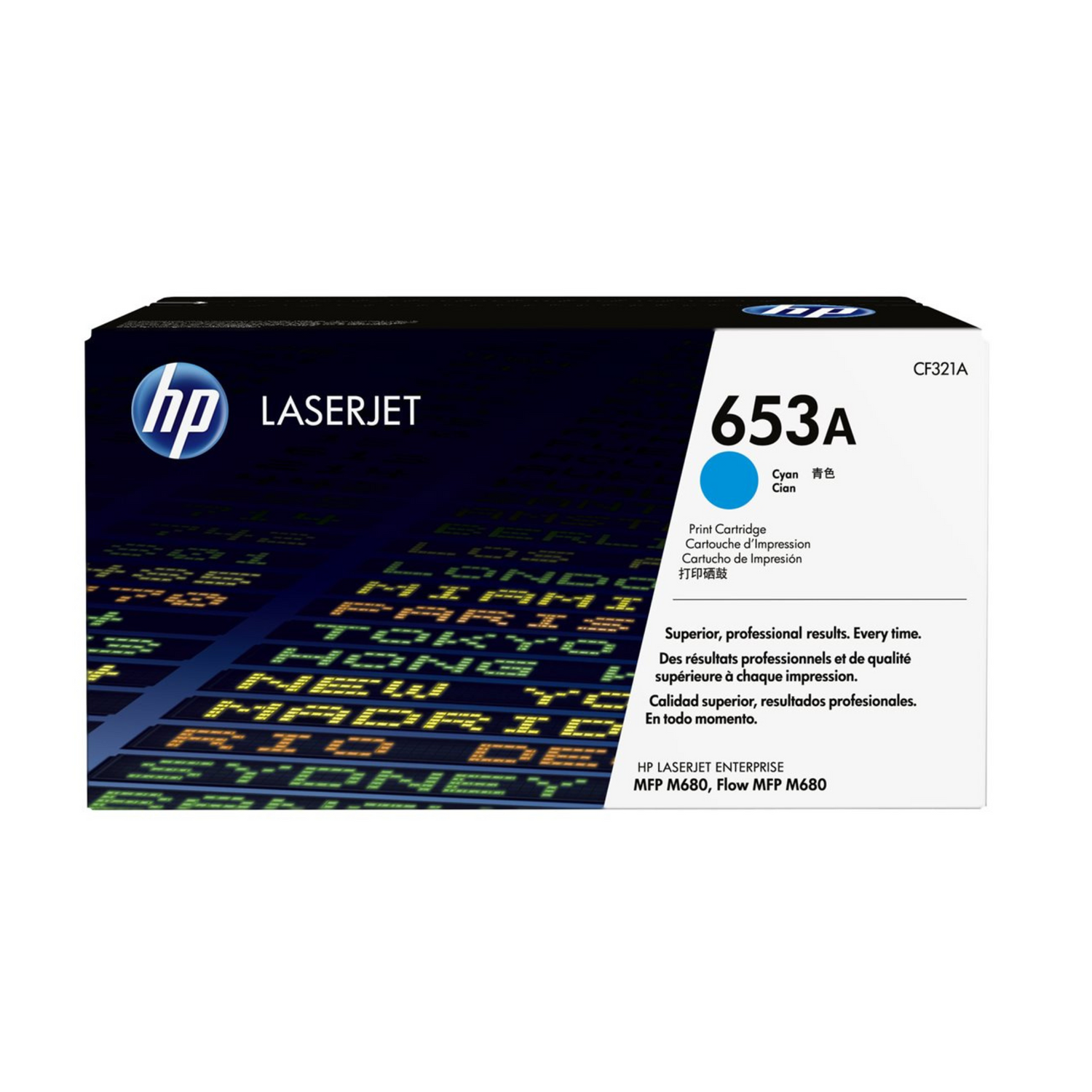 HP 653A Cyan (CF321A) - Toner d'encre original