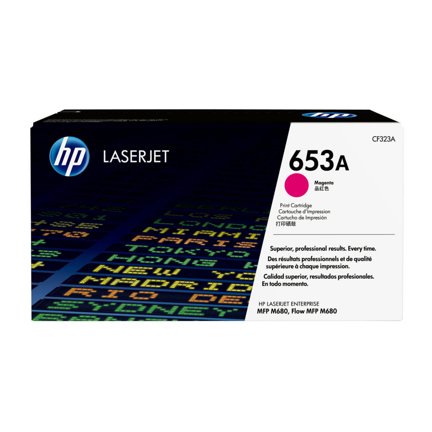 HP 653A Magenta (CF323A) - Toner d'encre original