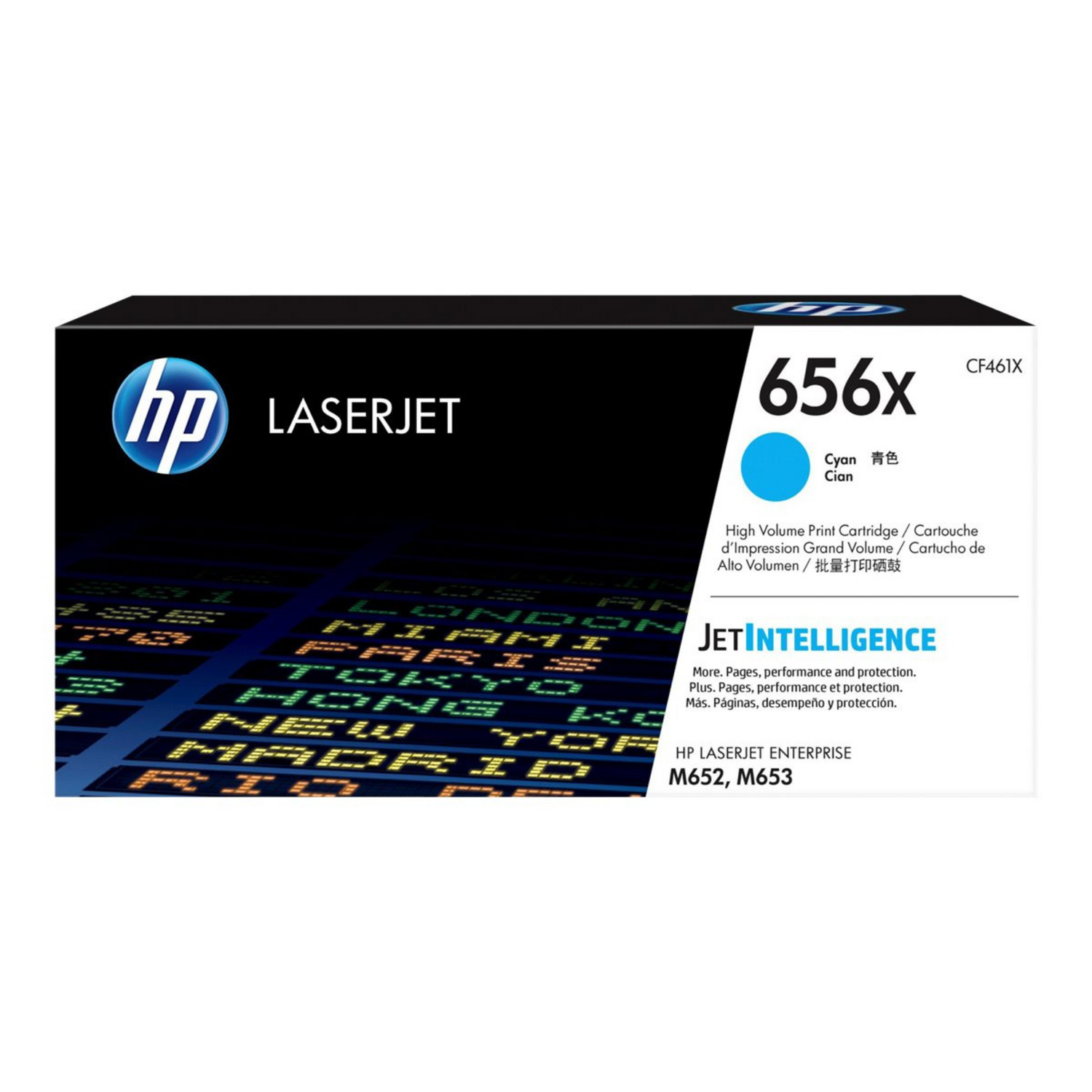 HP 656X Cyan (CF461X) - Toner d'encre original