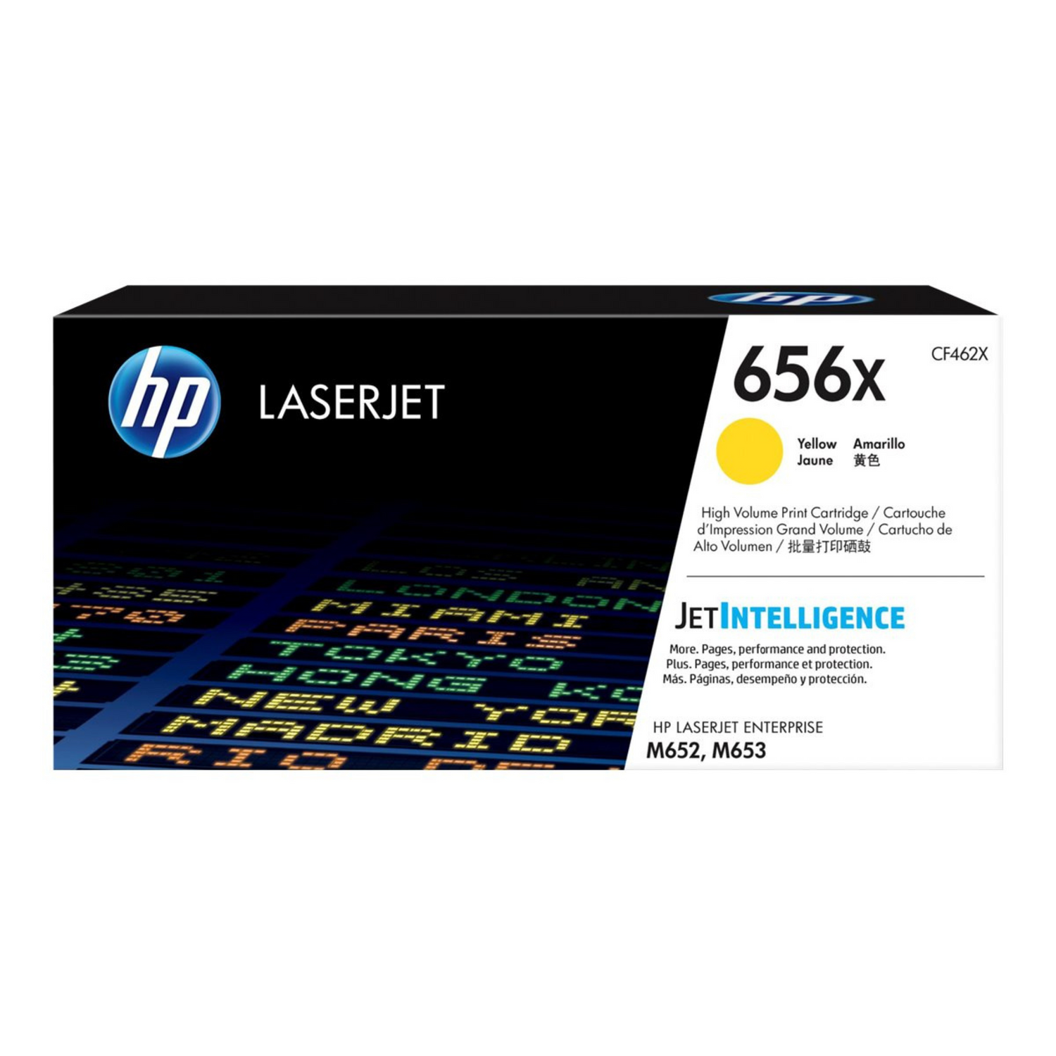 HP 656X Jaune (CF462X) - Toner d'encre original