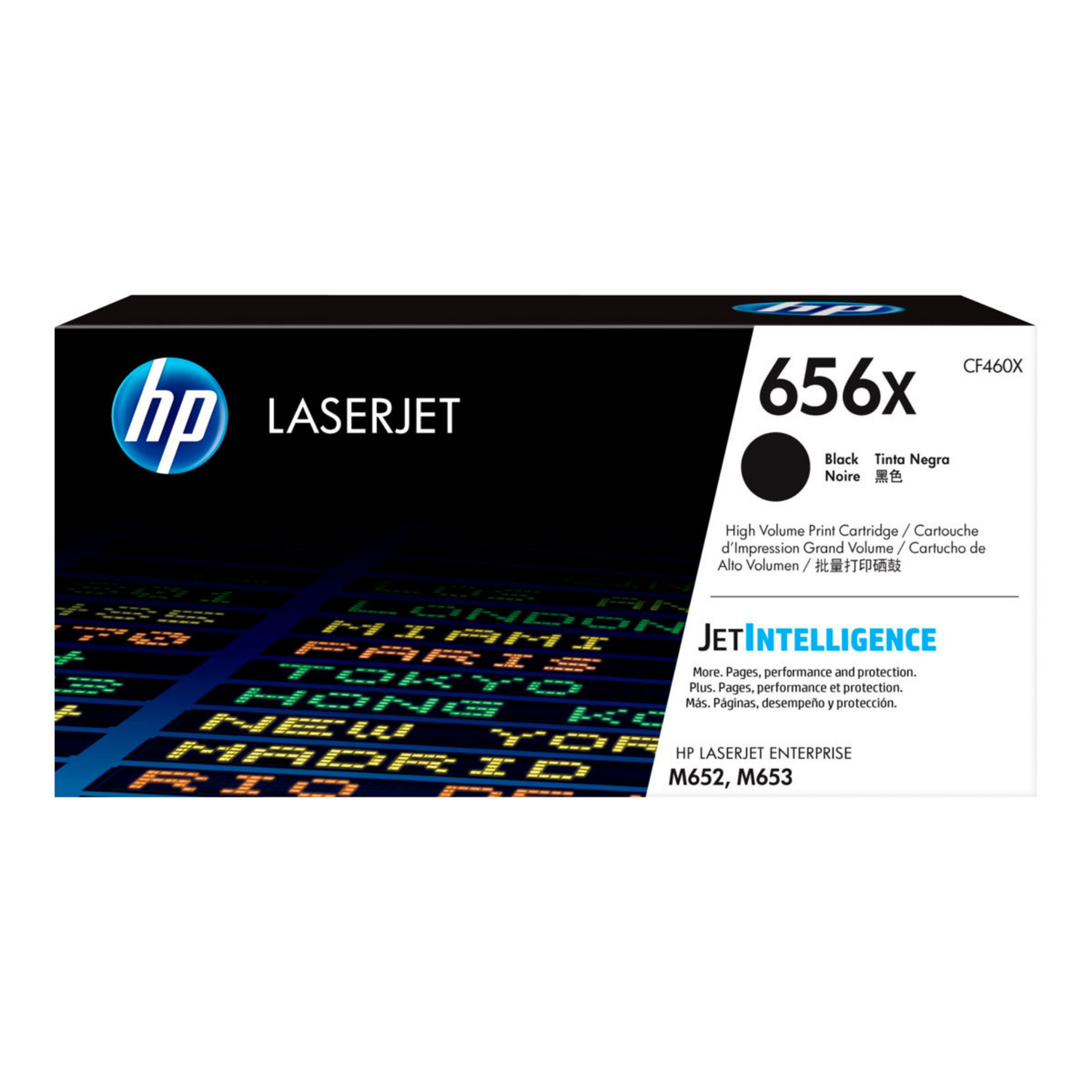 HP 656X Noir (CF460X) - Toner d'encre original