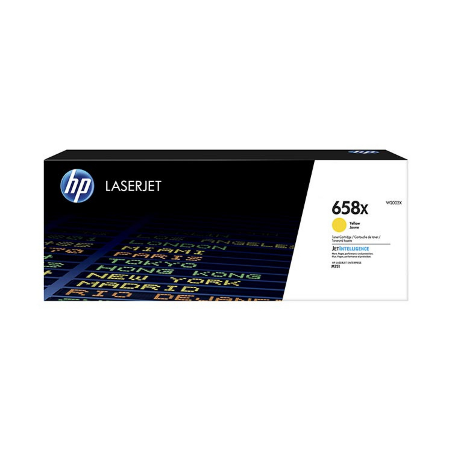 HP 658X Jaune (W2002X) - Toner d'encre original
