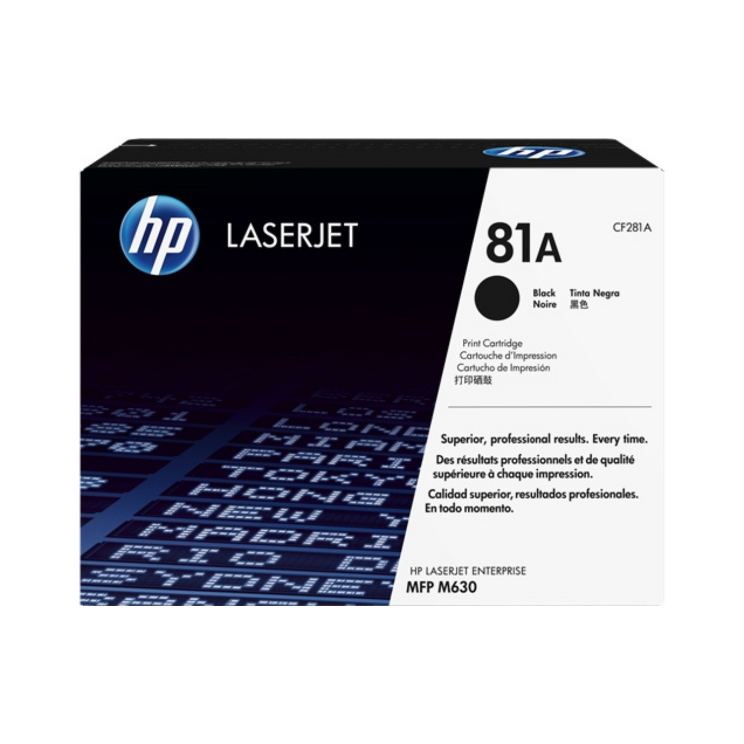 HP 81A Noir (CF281A) - Toner d'encre original