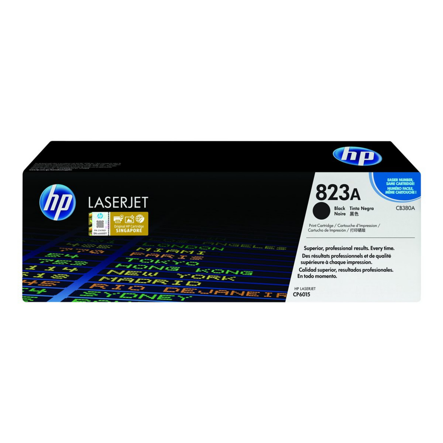 HP 823A Noir (CB380A) - Toner d'encre original