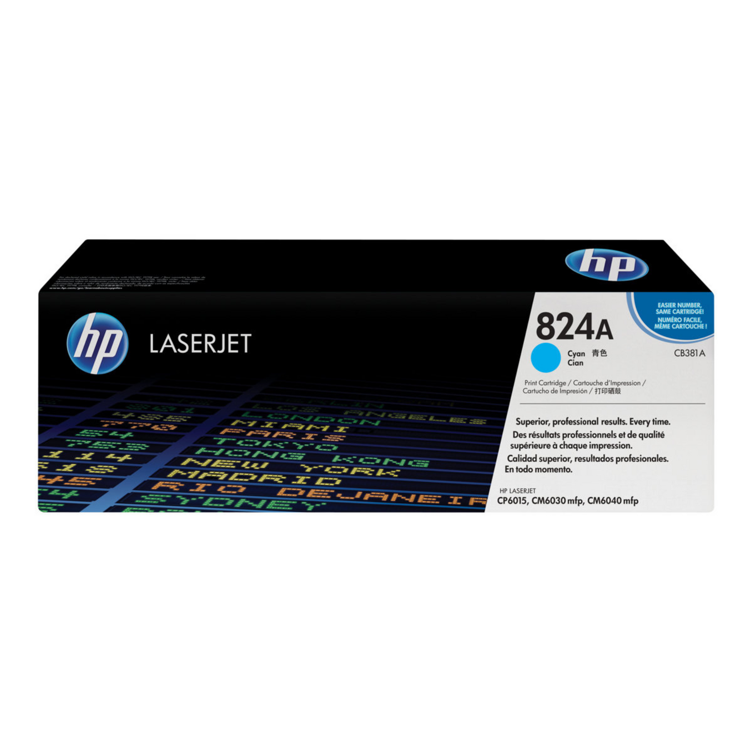 HP 824A Cyan (CB381A) - Toner d'encre original