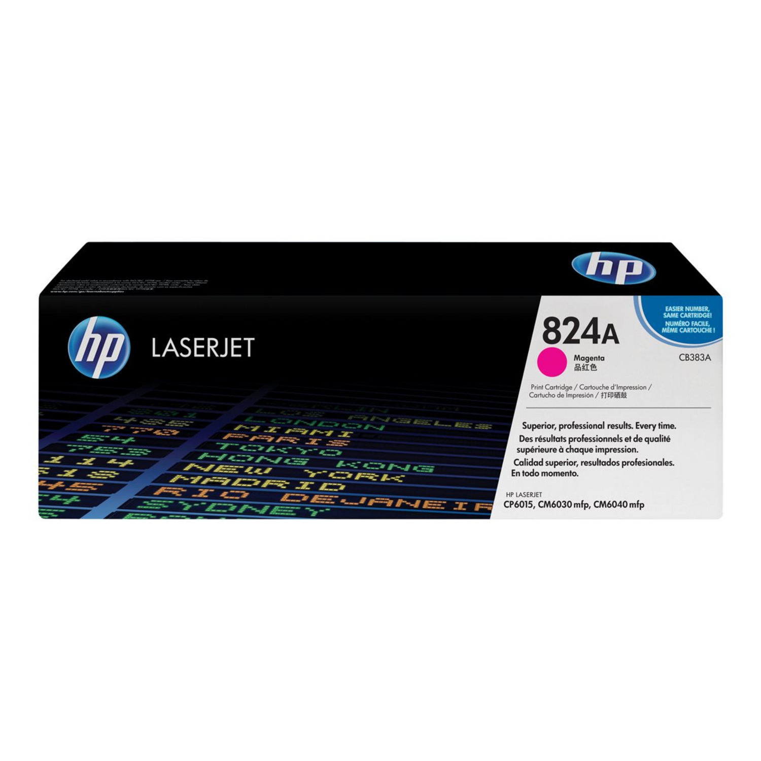 HP 824A Magenta (CB383A) - Toner d'encre original