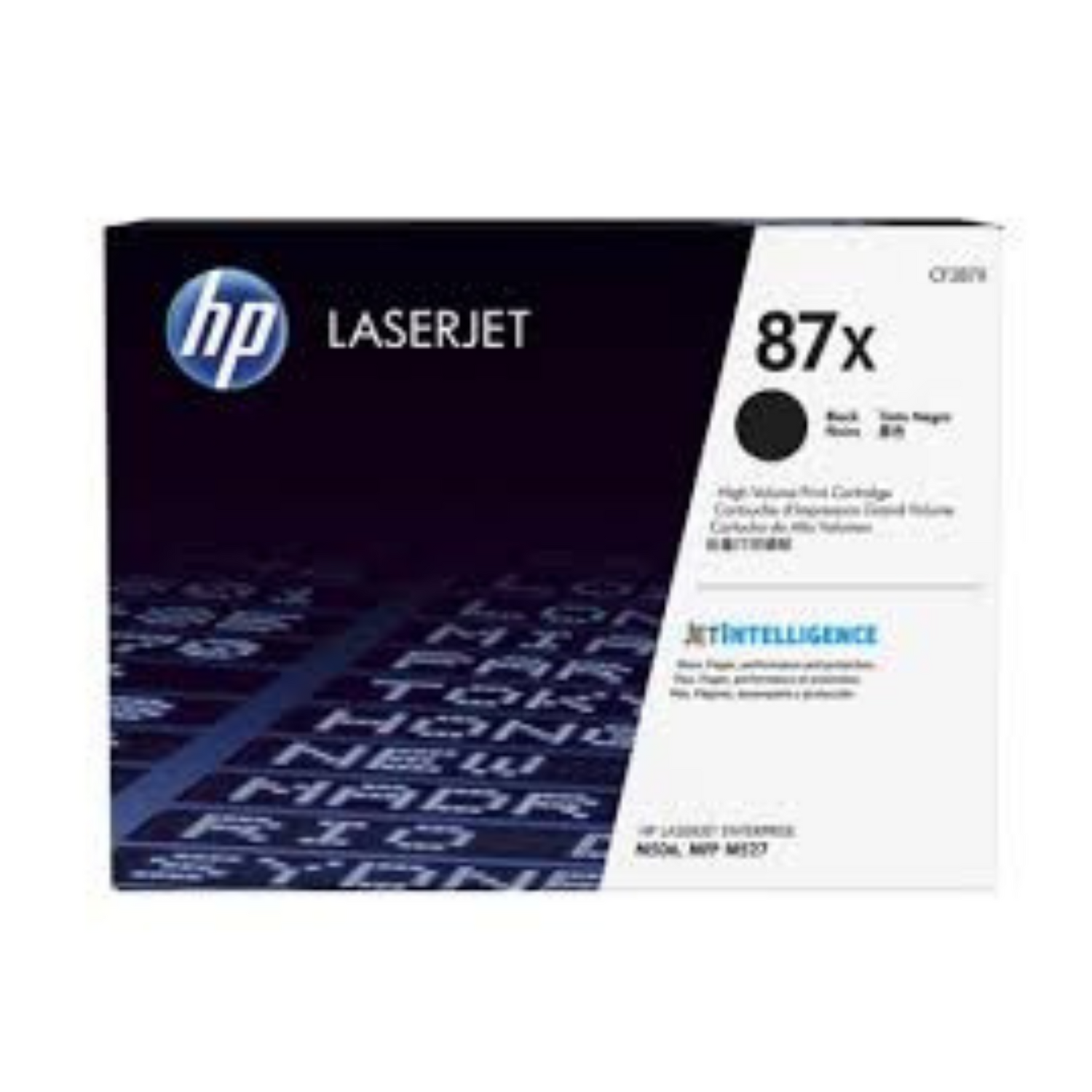 HP 87X Noir (CF287X) - Toner d'encre original