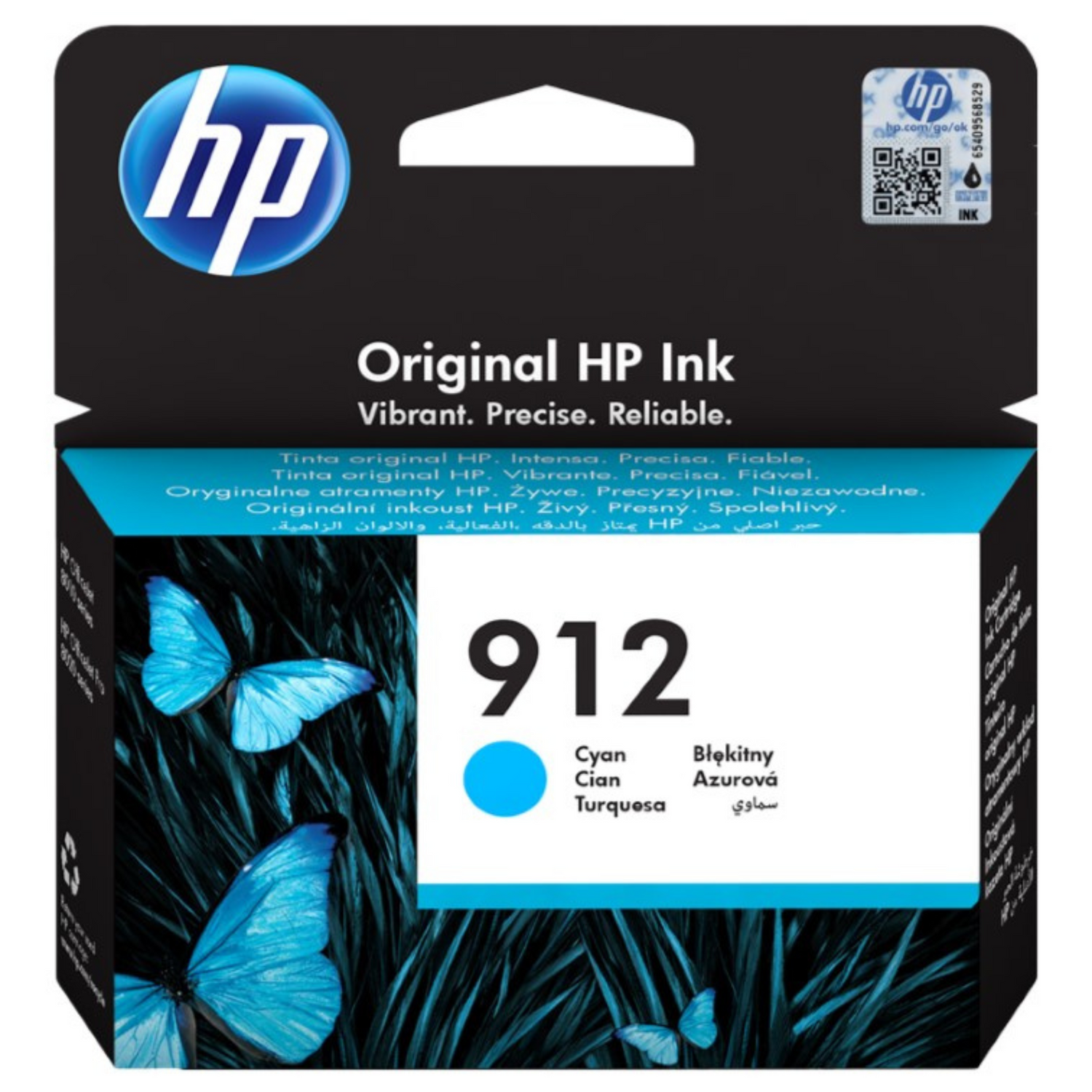 HP 912 Cyan (3YL77AE) - Cartouche d'encre originale
