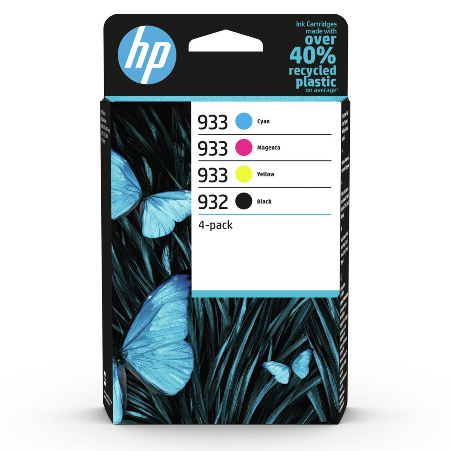 HP 932 + 933 Pack Noir + Couleur (6ZC71AE) - Cartouche d'encre originale