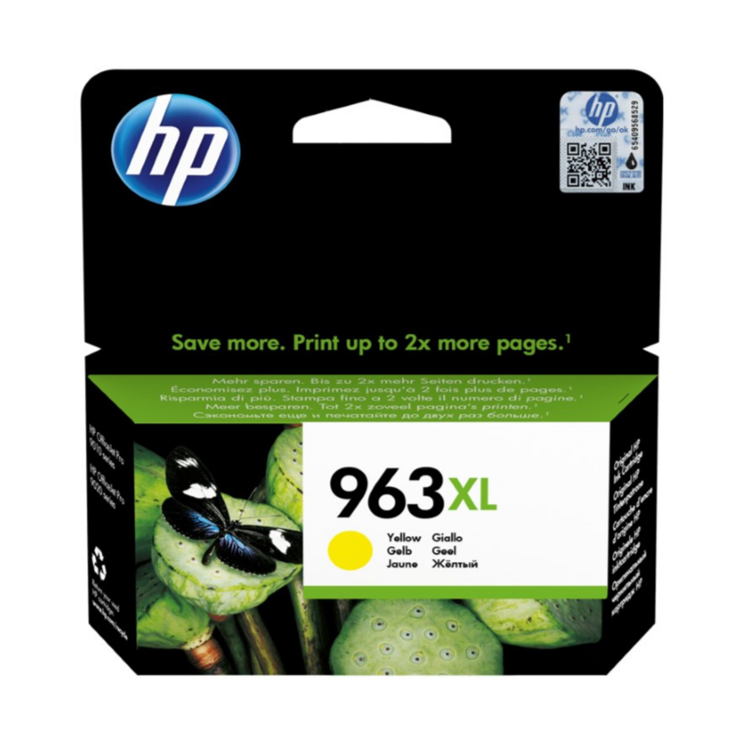 HP 963 XL Jaune (3JA29AE) - Cartouche d'encre originale