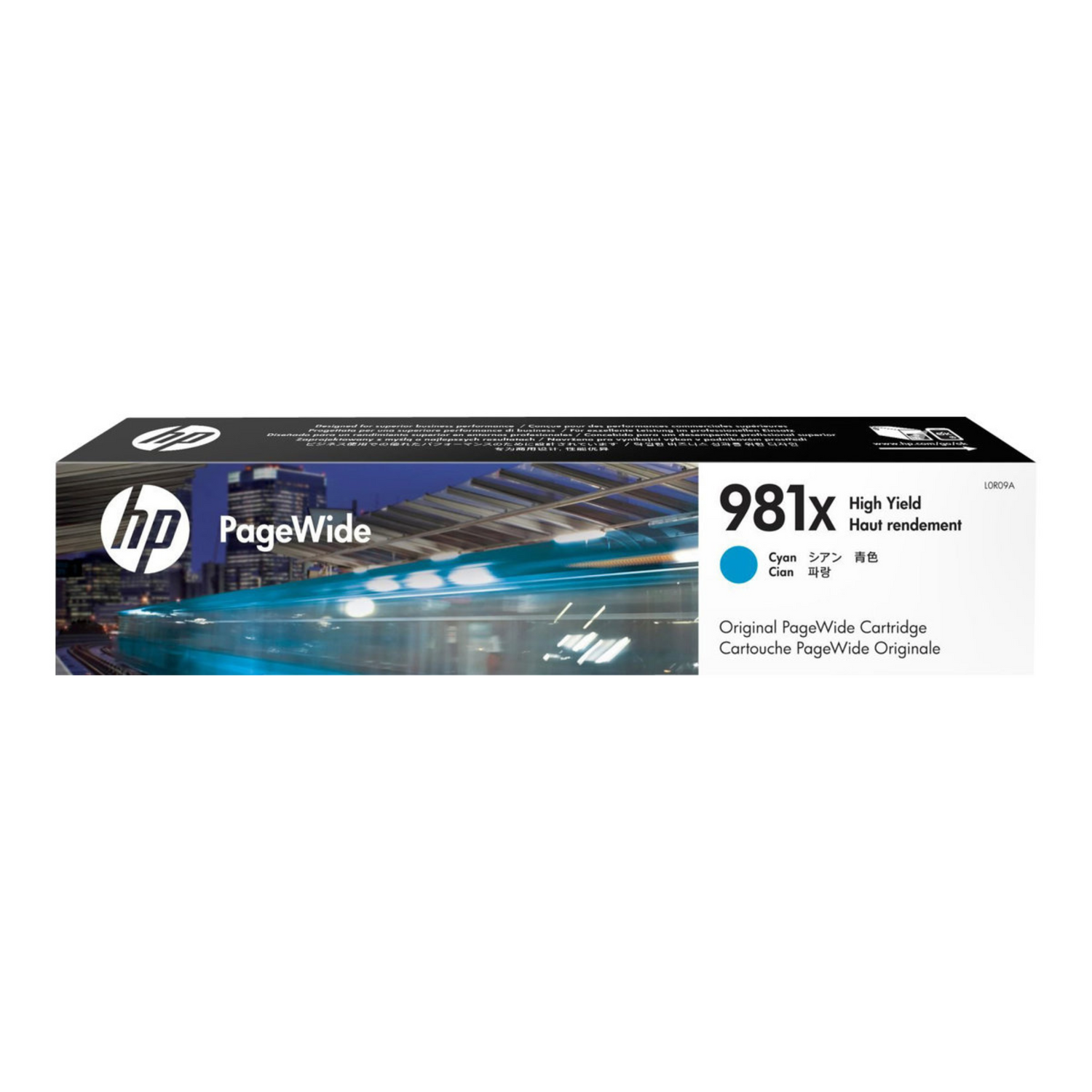 HP 981 X Cyan (L0R09A) - Cartouche d'encre originale