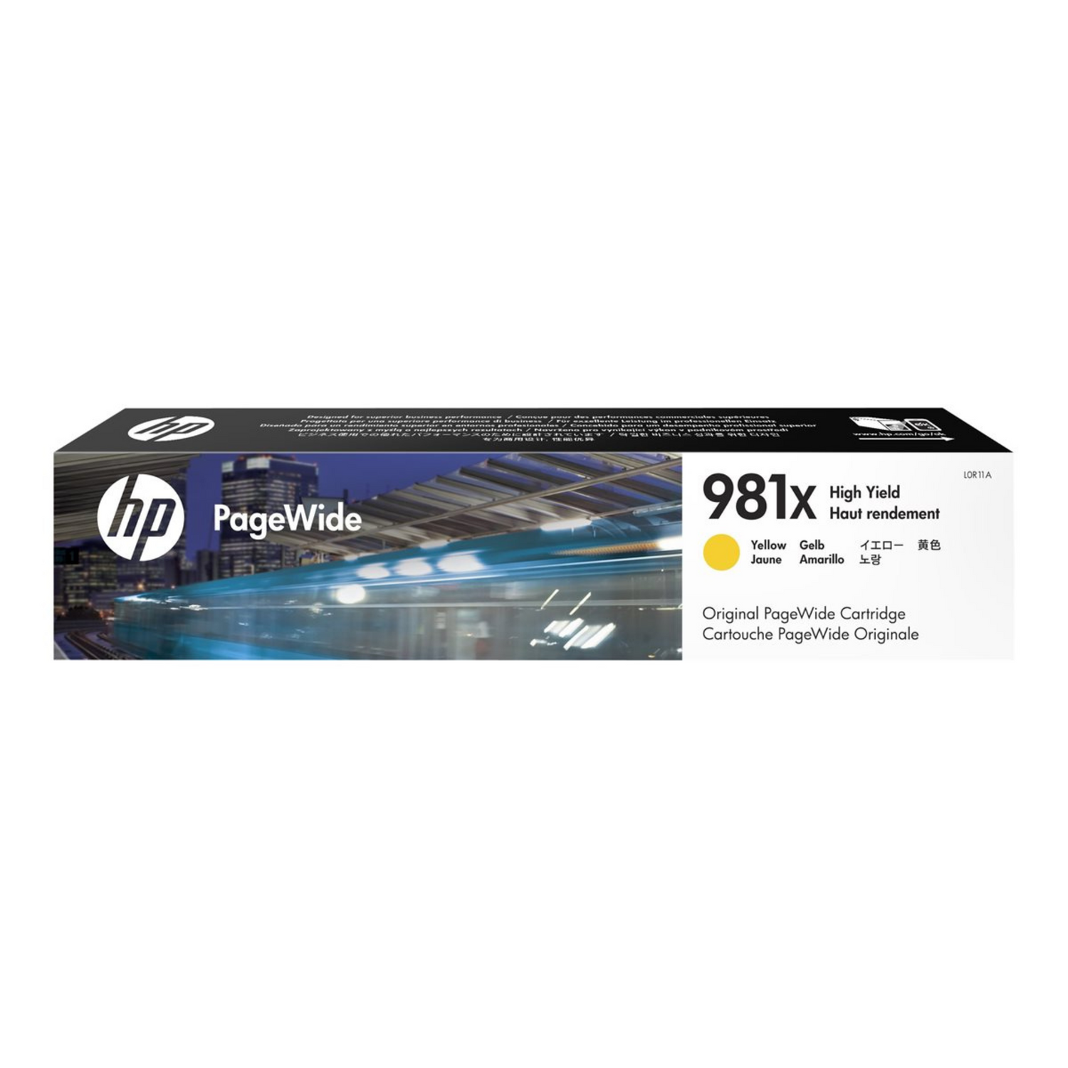 HP 981 X Jaune (L0R11A) - Cartouche d'encre originale