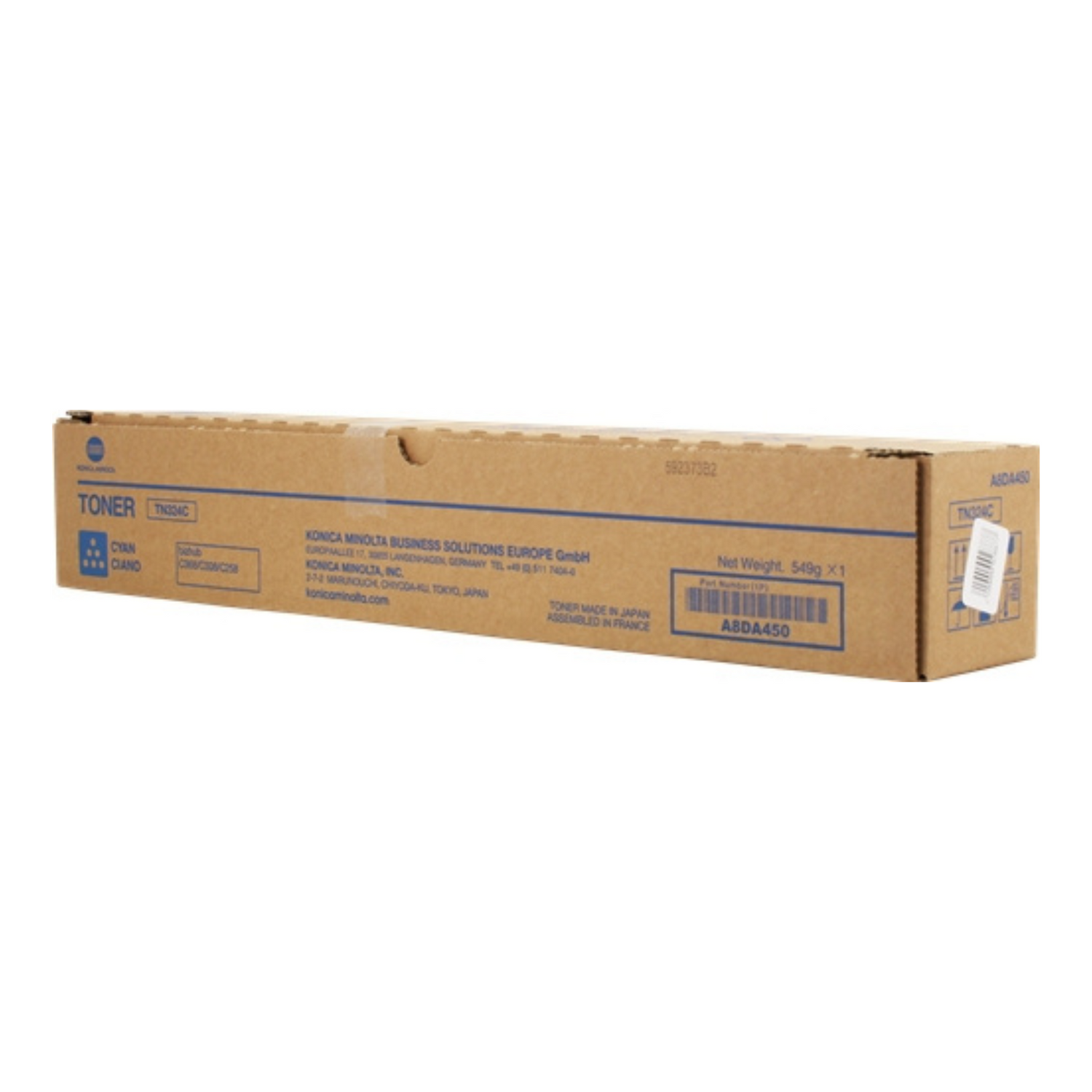 Konica Minolta TN324 Cyan - Toner d'encre d'origine