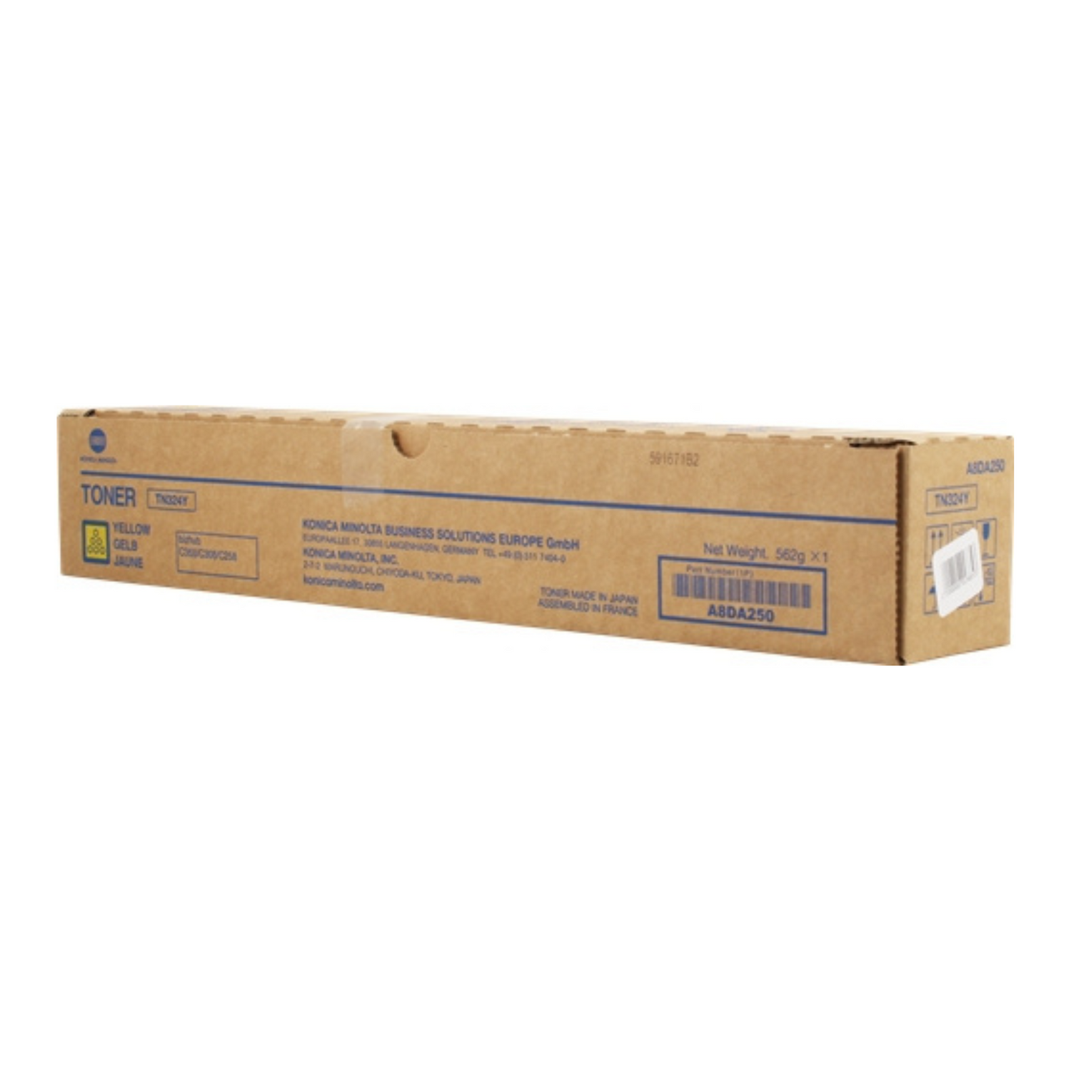 Konica Minolta TN324 Jaune - Toner d'encre d'origine