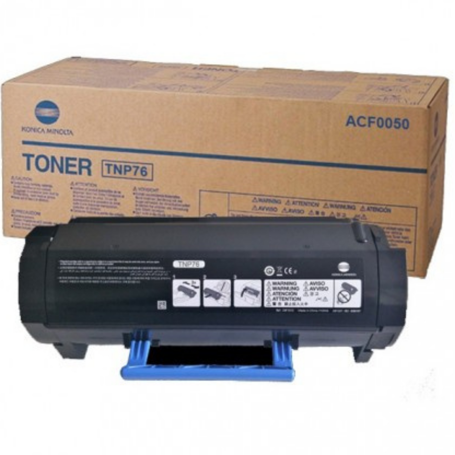 Konica Minolta TNP76 Noir - Toner d'encre d'origine