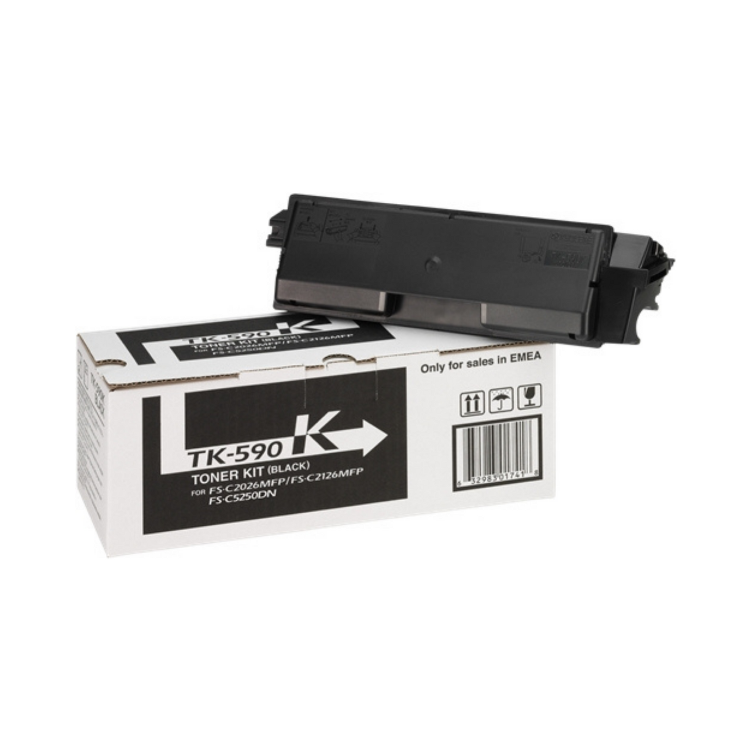 Kyocera TK590 Noir - Toner d'encre d'origine