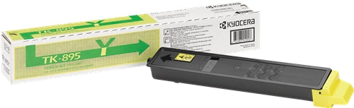 Kyocera TK895 Jaune - Toner d'encre d'origine