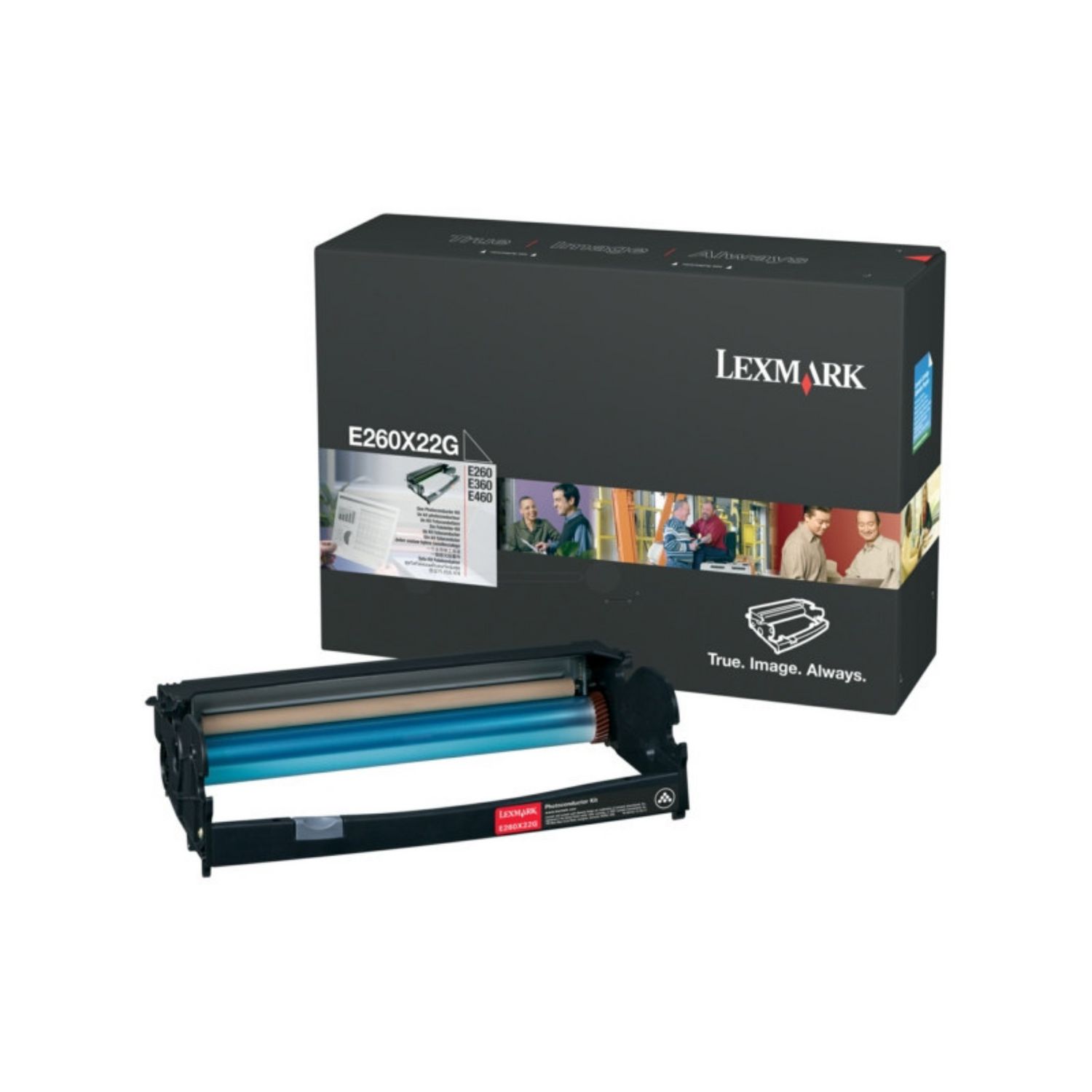 Lexmark E260/E360/E460/X264/X364/X463/X466 - Tambour d'origine E260X22G