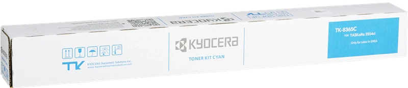 Kyocera TK8365 Cyan - Toner d'encre d'origine