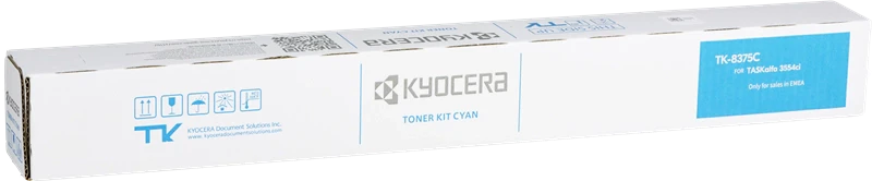 Kyocera TK8375 Cyan - Toner d'encre d'origine