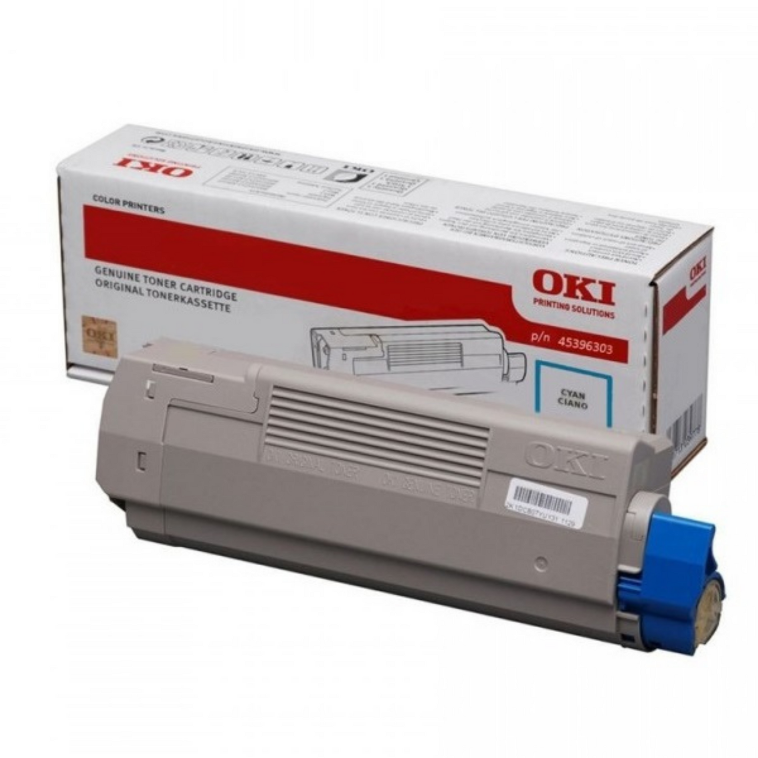 Toner OKI MC760/MC770/MC780 Jaune – 6 000 pages