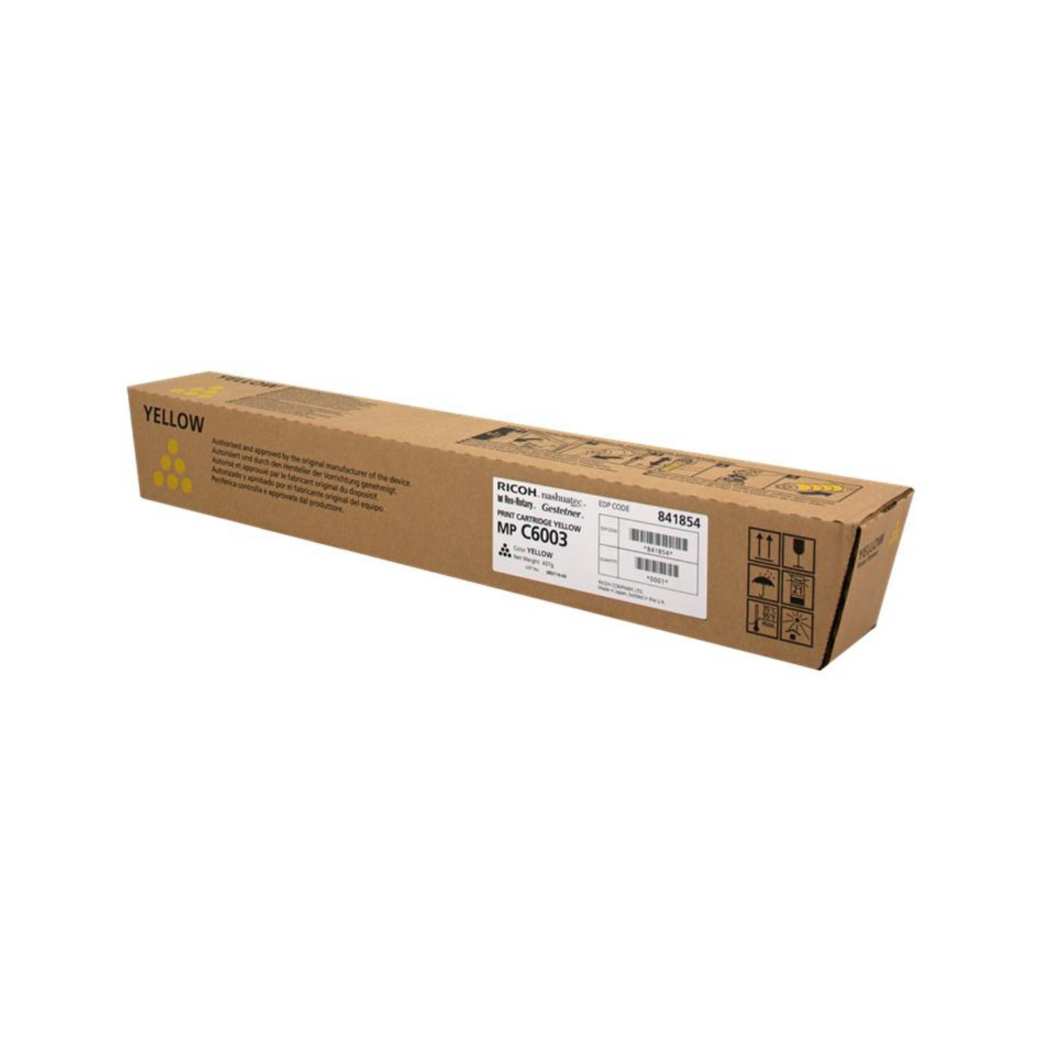 Toner Ricoh 841854 Jaune MP-C4503 C5503 C6003 – 22 500 pages