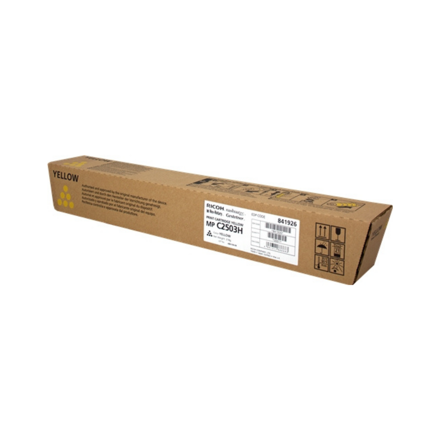 Toner Ricoh 841926 Jaune MP-C2503SP C2003SP – 9 500 pages