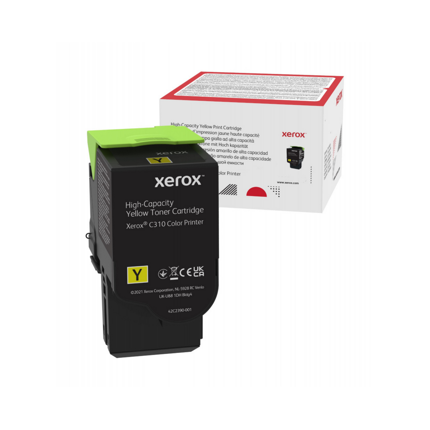 Xerox C310/C315 Jaune - Toner d'encre d'origine (006R04367)