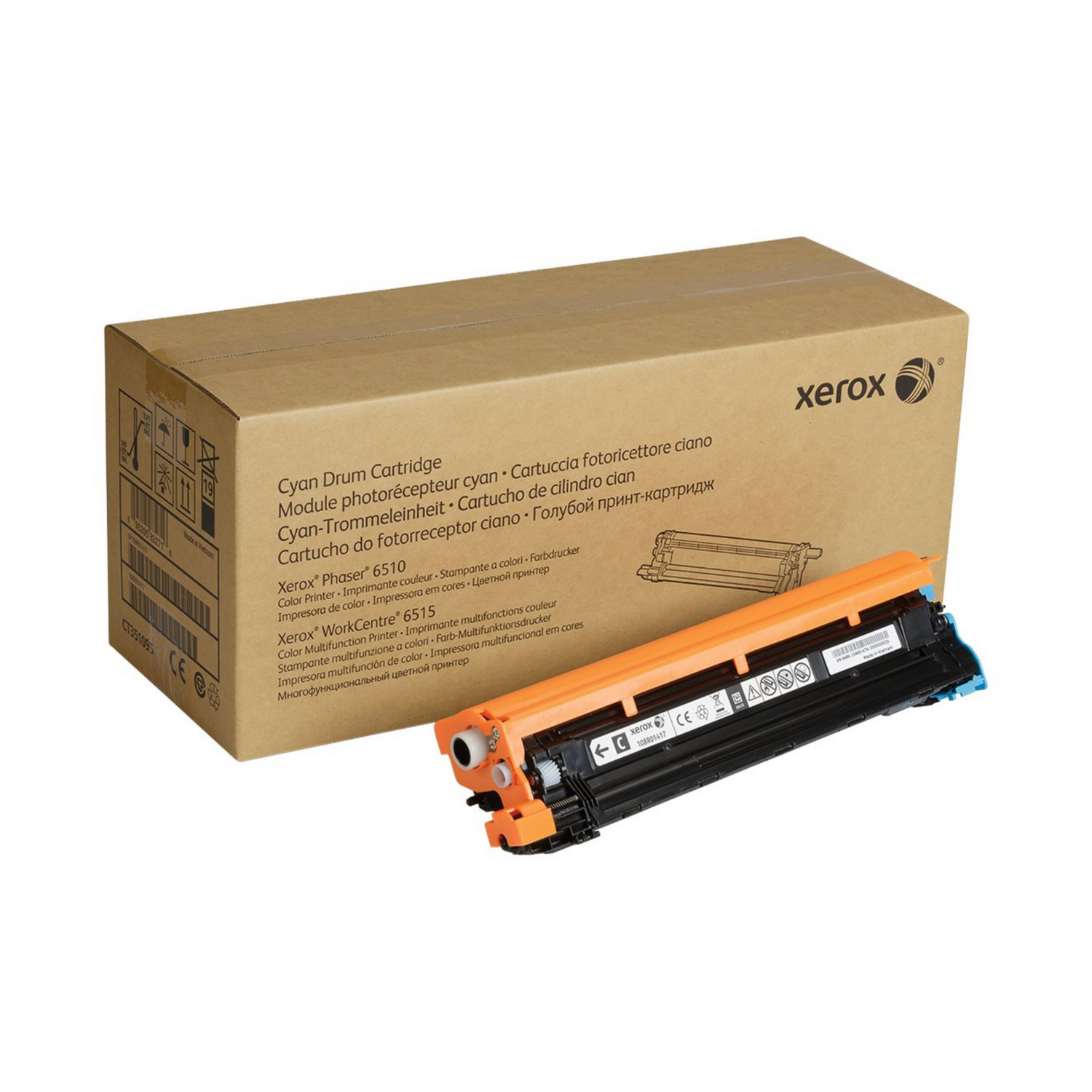 Xerox Phaser 6510/WorkCentre 6515 Cyan (Drum) - Tambour d'origine (108R01417)