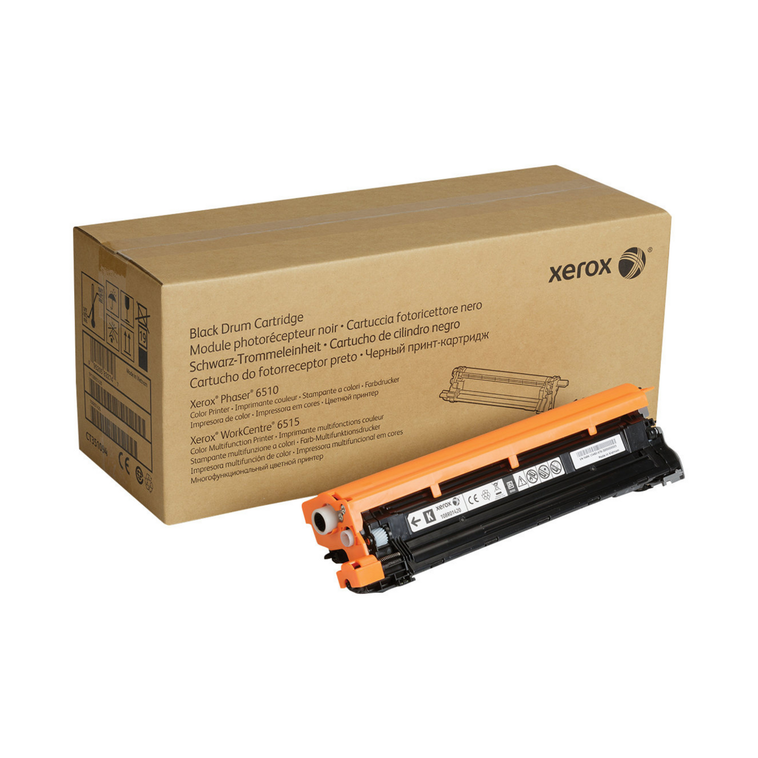 Xerox Phaser 6510/WorkCentre 6515 Noir (Drum) - Tambour d'origine (108R01420)