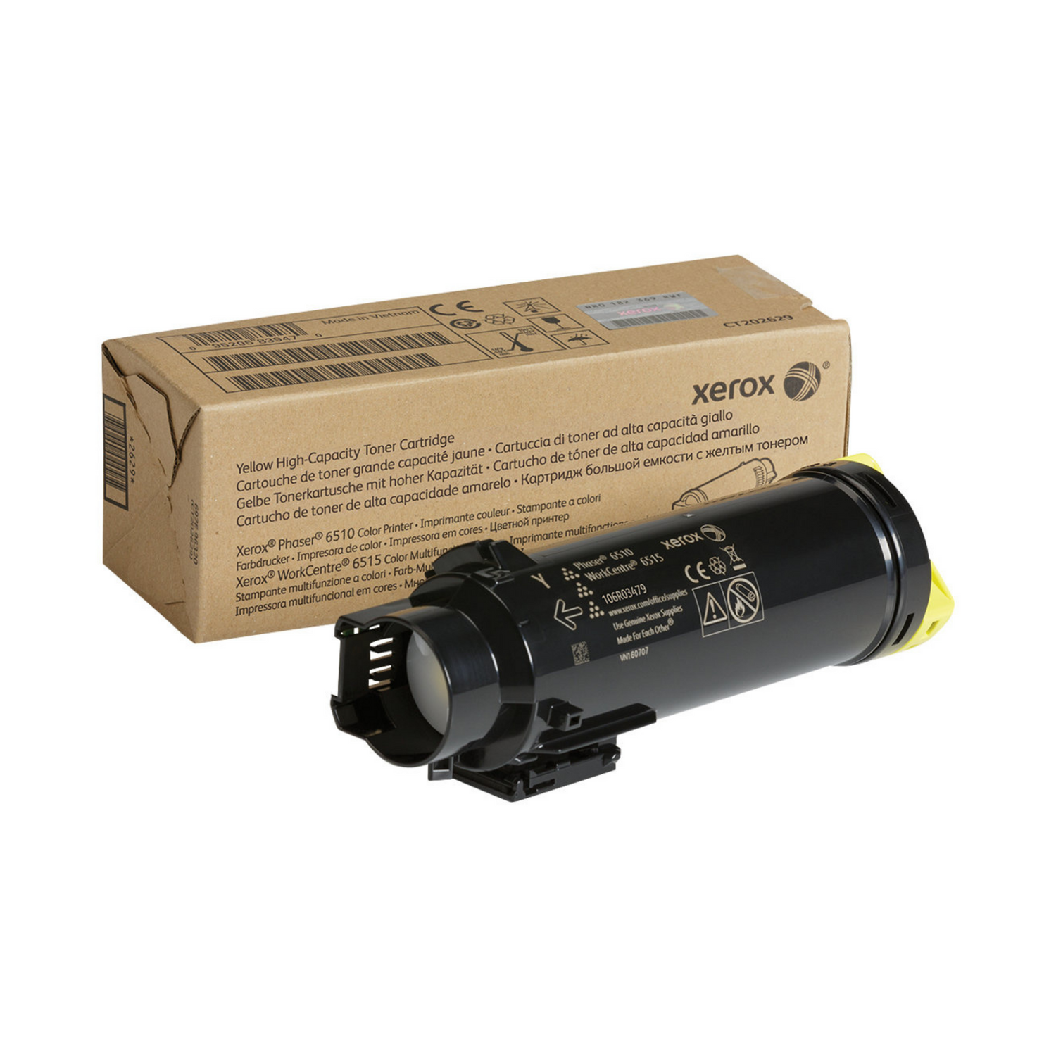 Xerox 106R03479 – Toner jaune laser d’origine