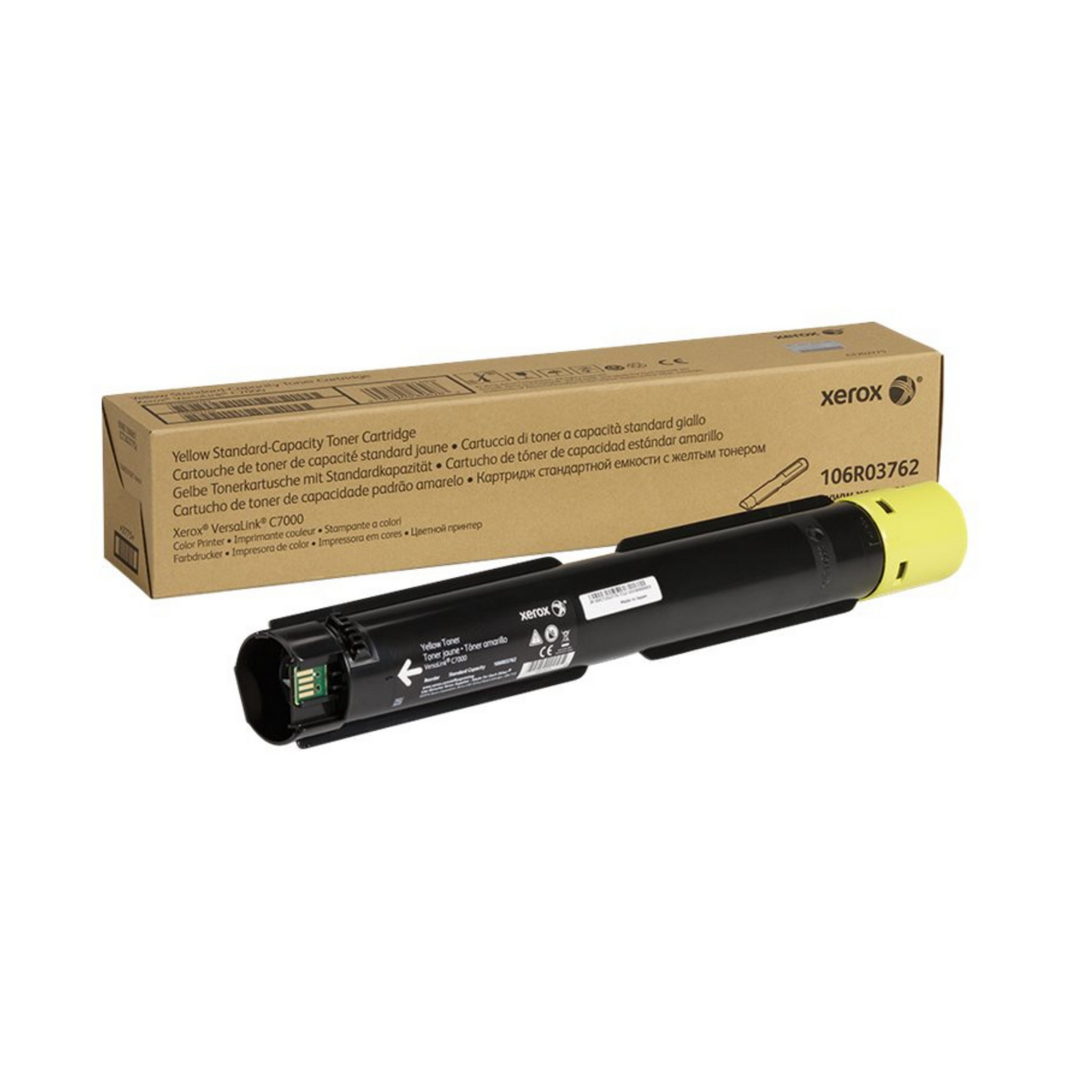 Xerox 106R03762 – Toner jaune haute capacité d’origine